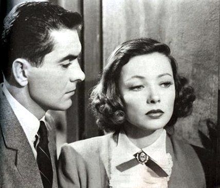 Tyrone Power and Gene Tierney