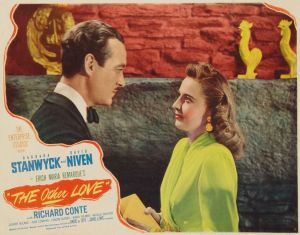 Stanwyck and Niven