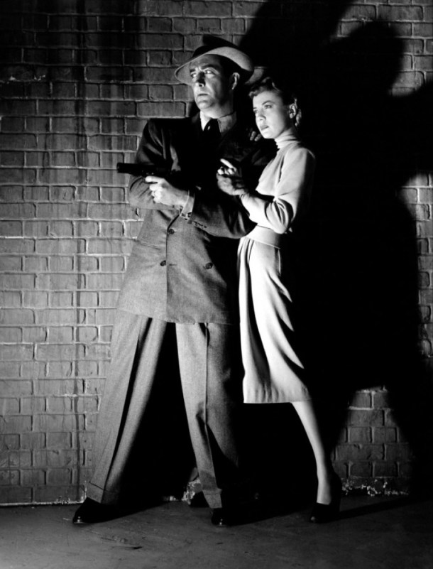 Robert Taylor and Audrey Totter