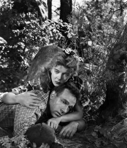 Ida Lupino and Dane Clark